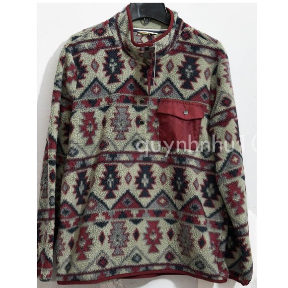 Weatherproof Sweaters - NWT weatherproof Vintage Ladies’ Printed Fleece Pullover  gray size LArge